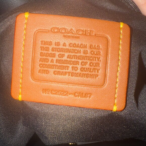 coach Hadley Turnlock Tote Bag cal87 - Picture 8 of 9